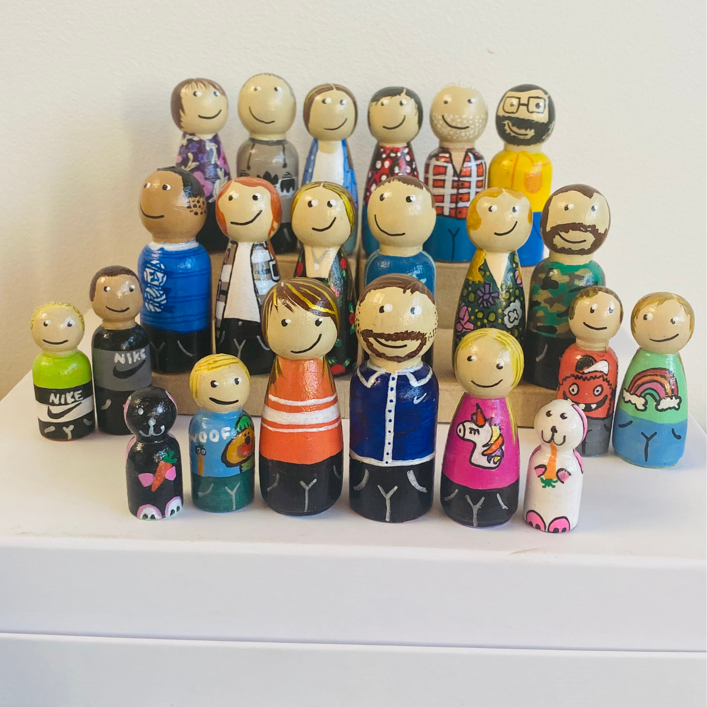 10 Peg Doll Set – Every Member Counts