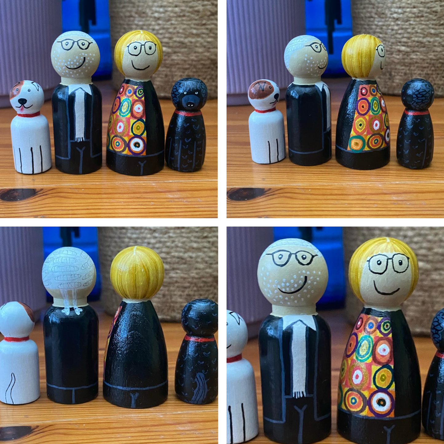 4 Peg Doll Set – The Classic Family Keepsake